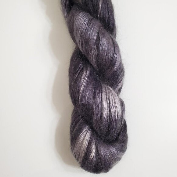 Artyarns Rhapsody Light Yarn H-18 74g 366m Silk Kid Mohair Cityscape Gray - Picture 3 of 9